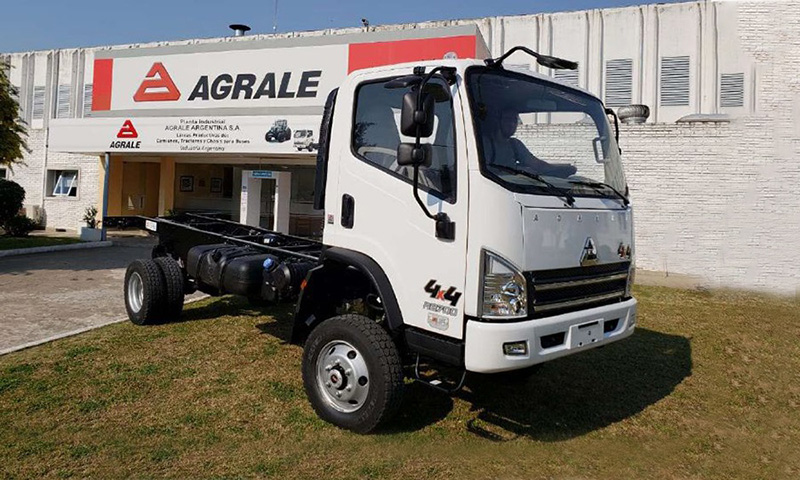 Agrale arrancó la producción de su camión A 8700 4x4 en Argentina